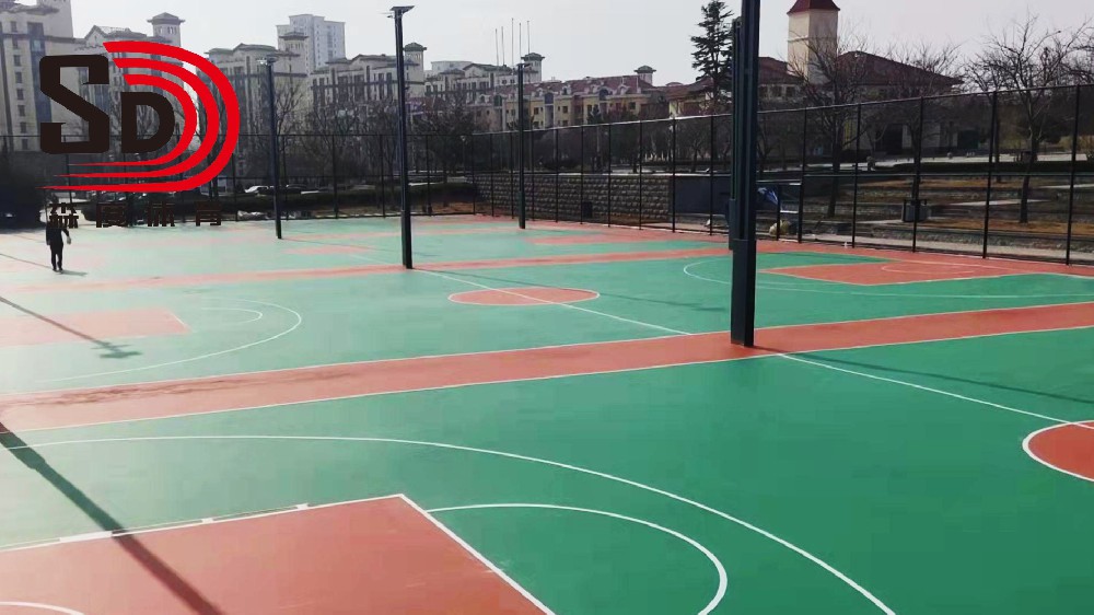 煙臺(tái)市煙墩山公園 | 硅PU球場